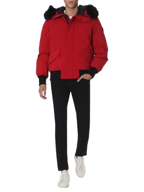  러드삭 숏패딩 6118535 SR BK Red - RUDSAK