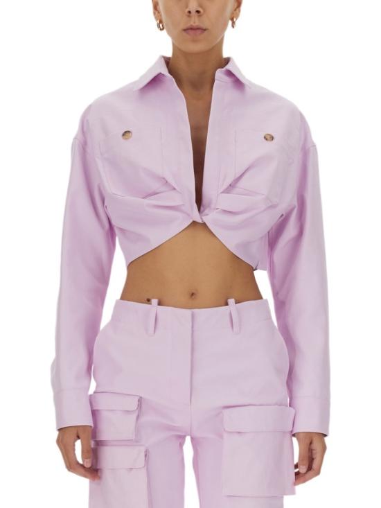  오프화이트 자켓 OWGA118 F22FAB0033600 Purple