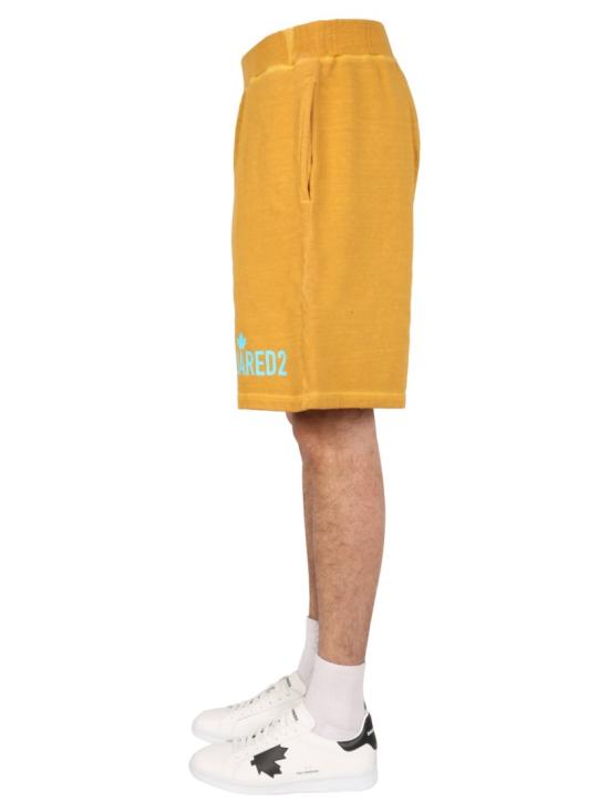  디스퀘어드2 숏팬츠 S78MU0034 S25535161 Yellow - DSQUARED2