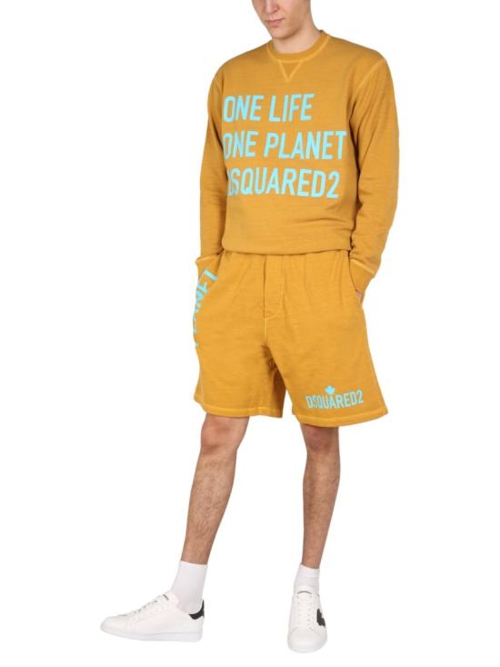 디스퀘어드2 숏팬츠 S78MU0034 S25535161 Yellow - DSQUARED2