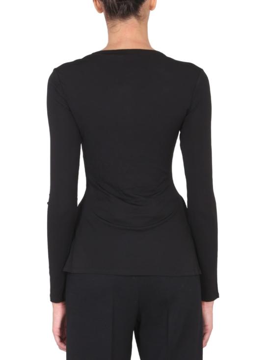  Proenza Schouler X White Label 긴팔 티셔츠 WL2244323 JY086001 Black - PROENZA SCHOULER