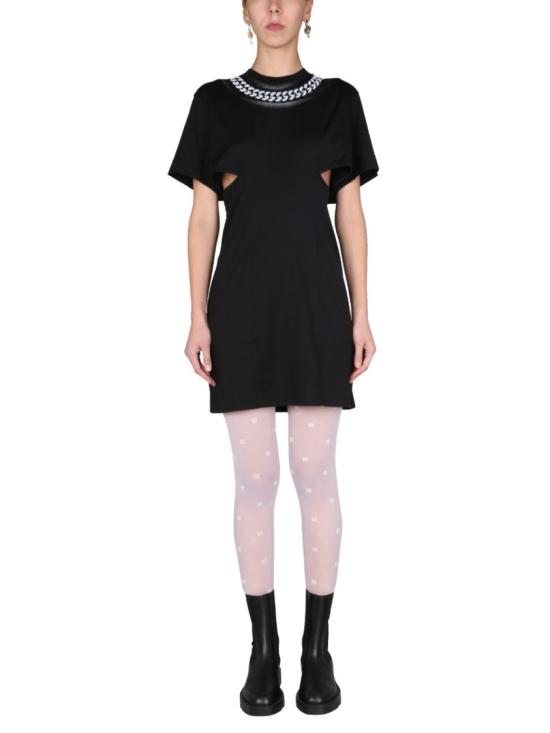  지방시 미디 원피스 BW21853Z7Y 001 Black