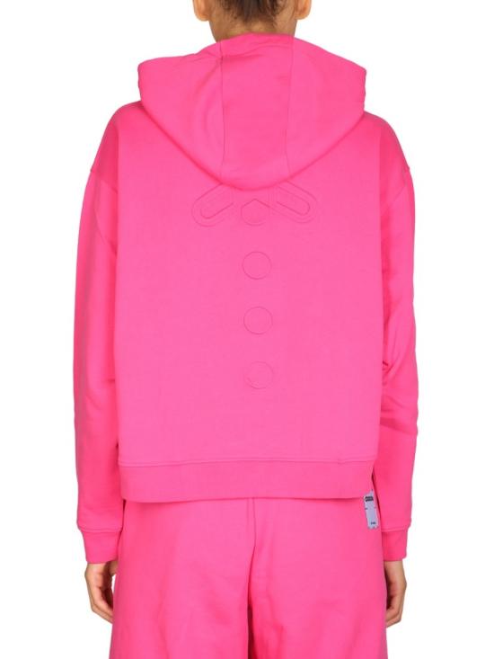  알렉산더 맥퀸 후드 티셔츠 677342 RTJ116034 Pink - ALEXANDER MCQUEEN