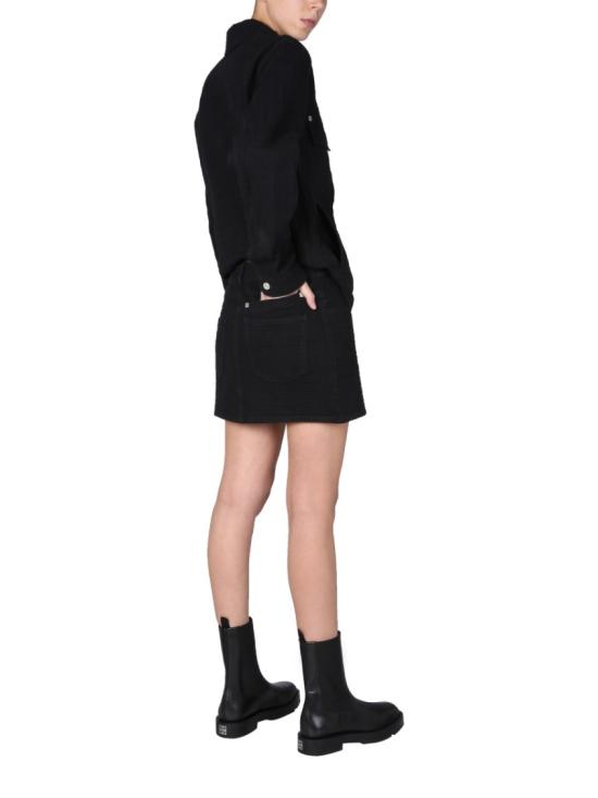  지방시 숏 스커트 BW40J350PQ 001 Black - GIVENCHY