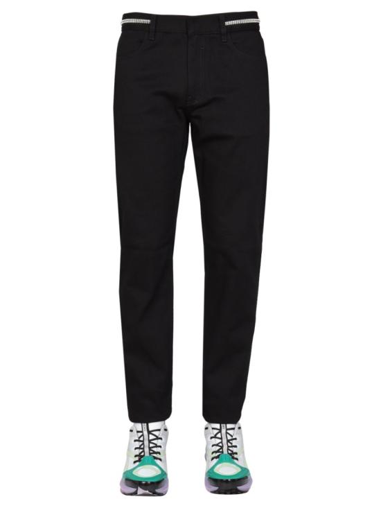 지방시 데님 팬츠 BM510S50LS 001 Black