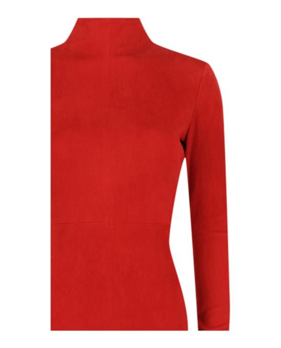  살바토레 페라가모 롱 원피스 13B156 760272 60028 40 Red - SALVATORE FERRAGAMO