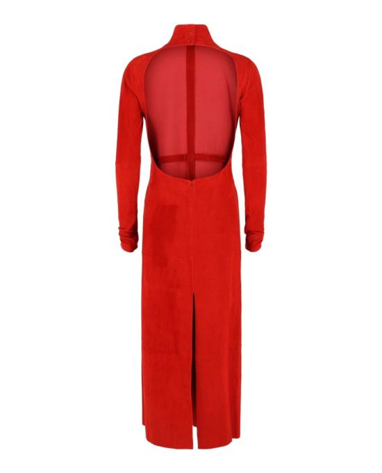  살바토레 페라가모 롱 원피스 13B156 760272 60028 40 Red - SALVATORE FERRAGAMO