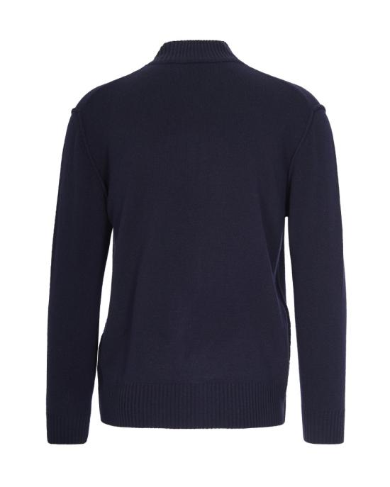 25FW 파올로페코라 집업 니트 5721525 Black - PAOLO PECORA