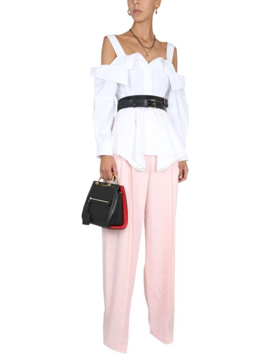  알렉산더 맥퀸 스트레이트 팬츠 708651 QJAAC9066 Neutrals - ALEXANDER MCQUEEN