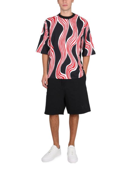  몽클레어 몽클레르 x JW 앤더슨 프린트 티셔츠 8C00003 829JS999 Black - MONCLER