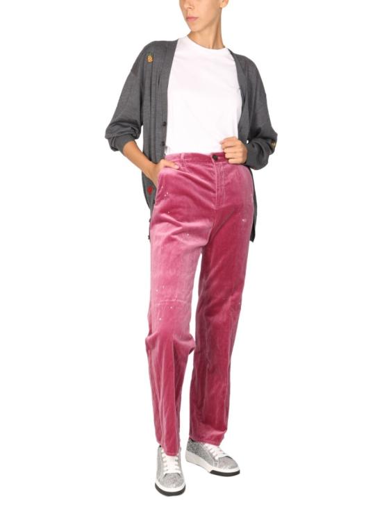  디스퀘어드2 스트레이트 팬츠 S75KB0288 S54788250 Pink - DSQUARED2