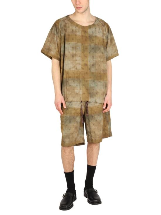 니들스 반팔 티셔츠 KP110 KHAKI Neutrals - NEEDLES