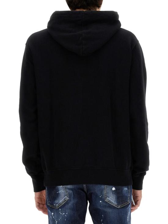  디스퀘어드2 후드 티셔츠 S74GU0646 S25553900 Black - DSQUARED2