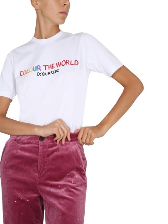  디스퀘어드2 반팔 티셔츠 S72GD0396 S24387100 White - DSQUARED2