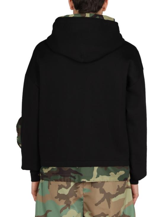  돌체앤가바나 후드 티셔츠 G9WZ2Z G7BSQS9000 Black - DOLCE & GABBANA