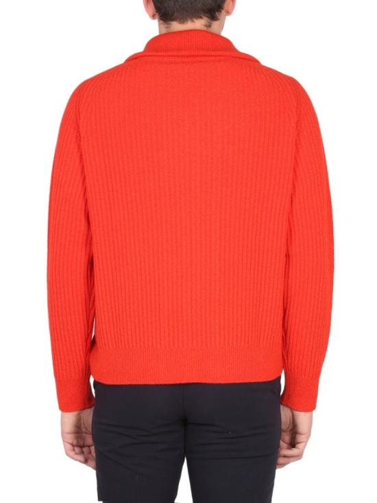  폴 스미스 집업 니트 M1R 755X J01860 16 Red - PAUL SMITH