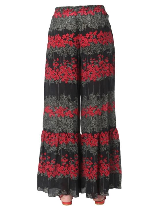  레드발렌티노 스트레이트 팬츠 SR3RBB25 4A10NO Black - RED VALENTINO