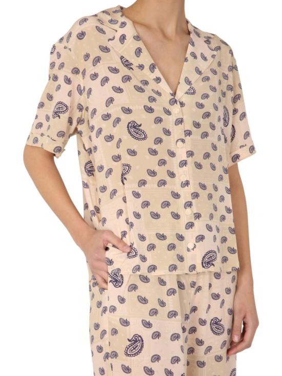  에뜨르 쎄실 셔츠 PAISLEY SSHRT PEARLPAISLEY Neutrals - ETRE CECILE