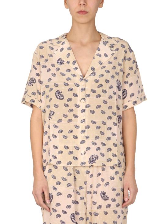  에뜨르 쎄실 셔츠 PAISLEY SSHRT PEARLPAISLEY Neutrals