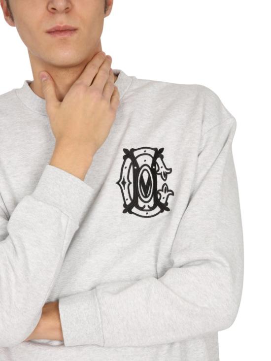  마르셀로 불론 긴팔 티셔츠 CMBA049 R21FLE0020810 White - MARCELO BURLON