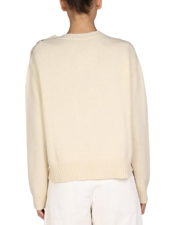  질샌더 긴팔 티셔츠 JSWU752308 WUY21218107 Neutrals - JIL SANDER