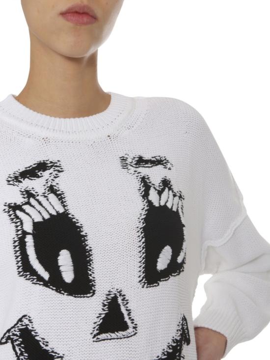  모스키노 스웨터 09060503 2001 White - MOSCHINO