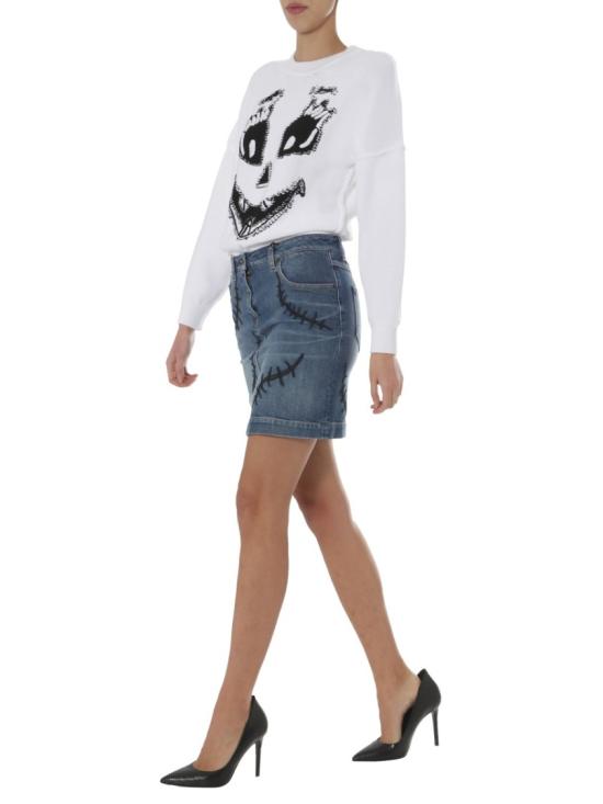  모스키노 스웨터 09060503 2001 White - MOSCHINO