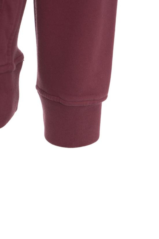 25FW 스톤 아일랜드 후드 티셔츠 S156100029 S0A20 Burgundy - STONE ISLAND