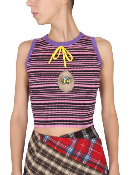  코르미오 민소매 티셔츠 GLORIA PINK Pink - CORMIO