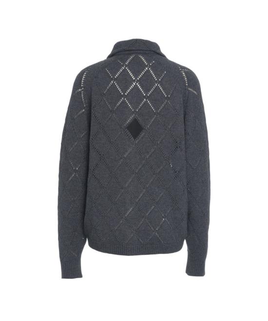 25FW 세미쿠튀르 폴로 티셔츠 WE09 Grey - SEMI-COUTURE