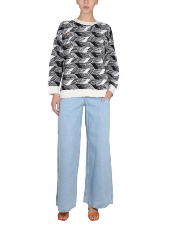  미소니 스웨터 DS22WN1Z BK019IS91CX Grey - MISSONI