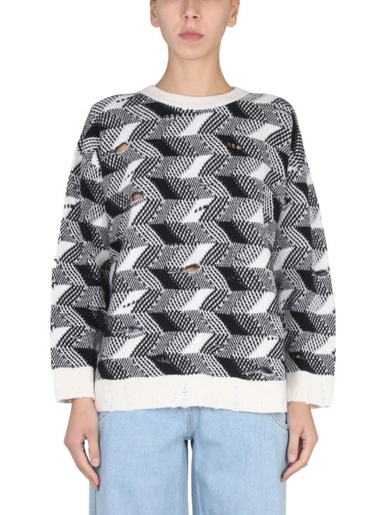  미소니 스웨터 DS22WN1Z BK019IS91CX Grey