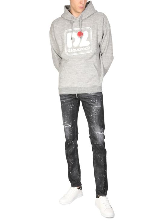  디스퀘어드2 후드 티셔츠 S71GU0564 S25148858M White - DSQUARED2