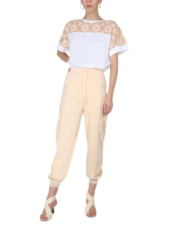  모스키노 스트레이트 팬츠 03800807 0009 Neutrals - MOSCHINO