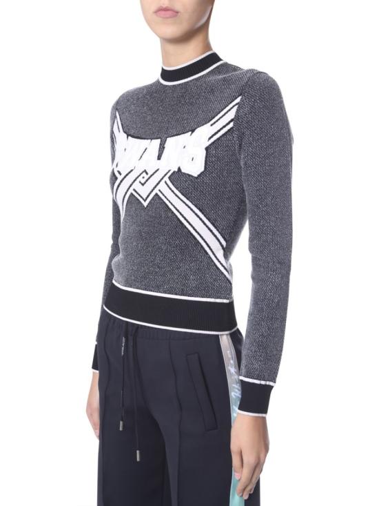  오프화이트 스웨터 OWHE013 E19B700731002 Black - OFF WHITE