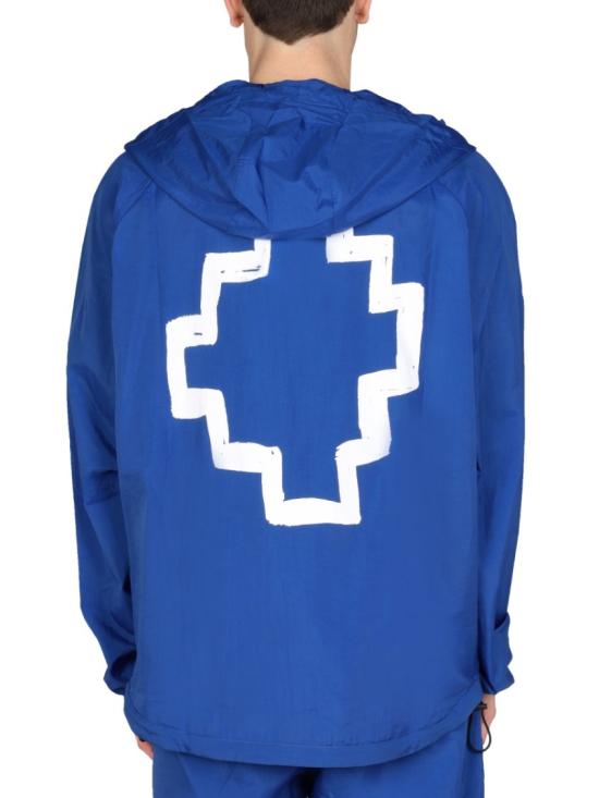  마르셀로 불론 자켓 CMEB037 S22FAB0024501 Blue - MARCELO BURLON
