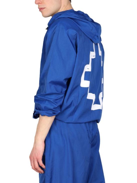  마르셀로 불론 자켓 CMEB037 S22FAB0024501 Blue - MARCELO BURLON