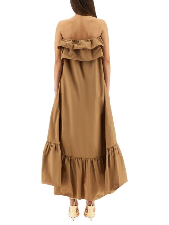  생로랑 롱 원피스 818380 YZ9AN2560 Brown - SAINT LAURENT