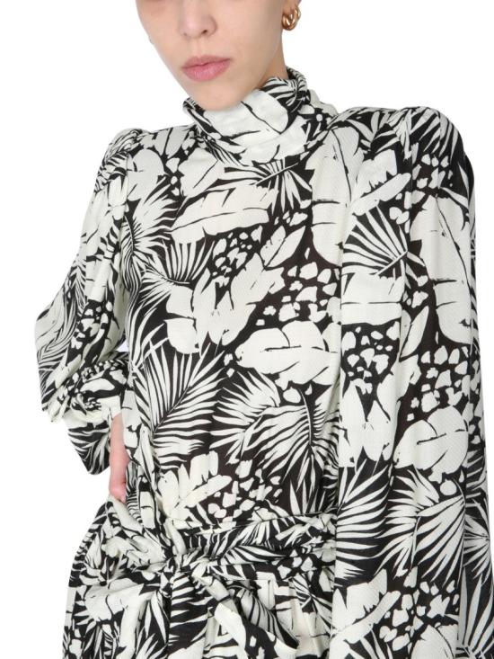  생로랑 숏 원피스 647799 Y3C231095 Grey - SAINT LAURENT