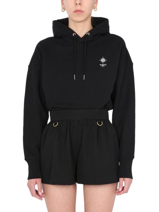  지방시 후드 티셔츠 BWJ01Z3Z57 001 Black