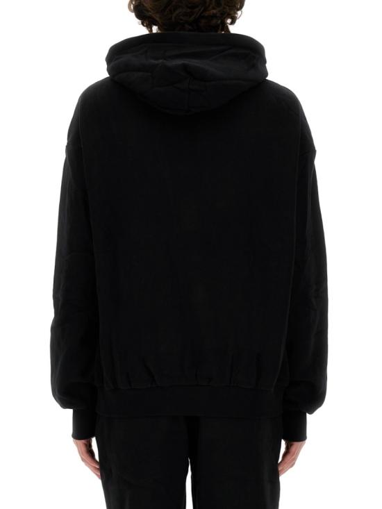 마우티 후드 티셔츠 HO01AH21 01 Black - MOUTY