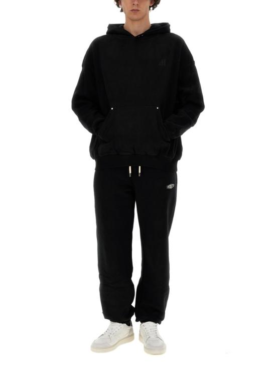  마우티 후드 티셔츠 HO01AH21 01 Black - MOUTY