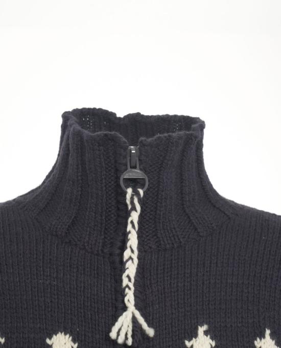 25FW Frantic 집업 니트 WHITE WEEK Black - OTHER BRANDS