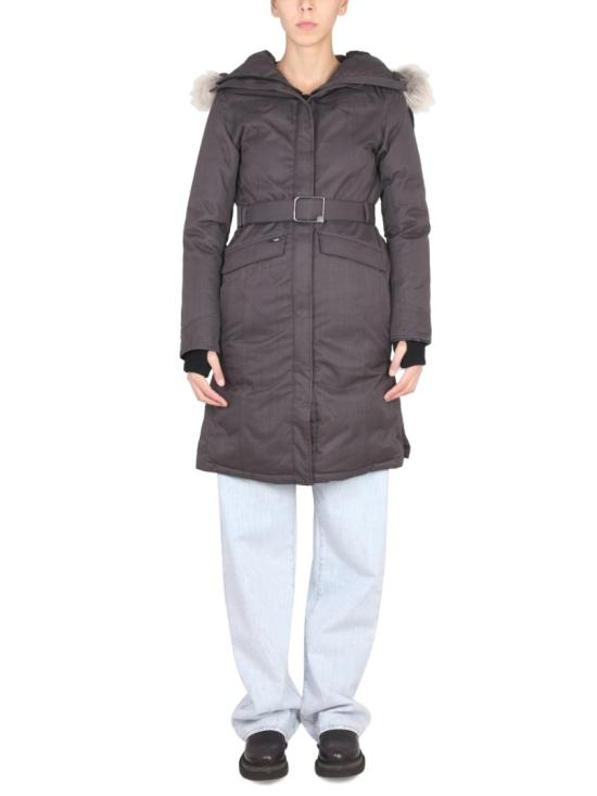  노비스 모건 롱 파카 MORGAN STEELGREY Grey