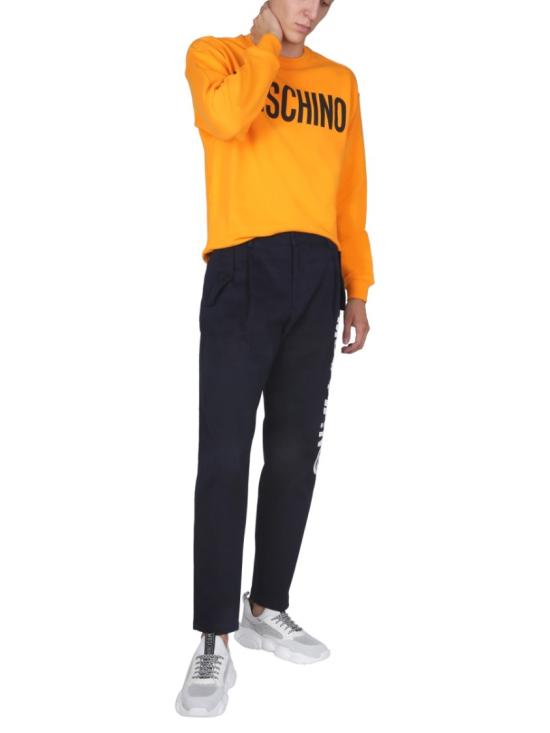  모스키노 트레이닝/조거 팬츠 03057021 1510 Black - MOSCHINO