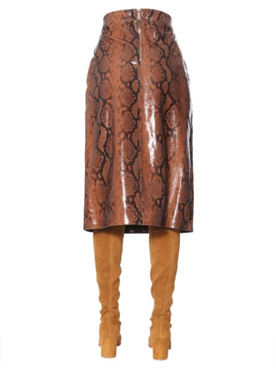  디스퀘어드2 미디 스커트 S75MA0675 SY1404002F Burgundy - DSQUARED2