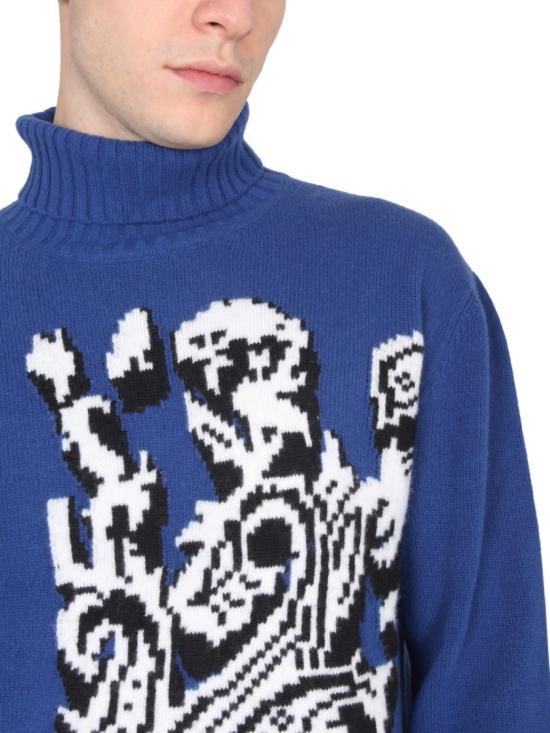  에트로 터틀넥 1N870 97710202 Blue - ETRO