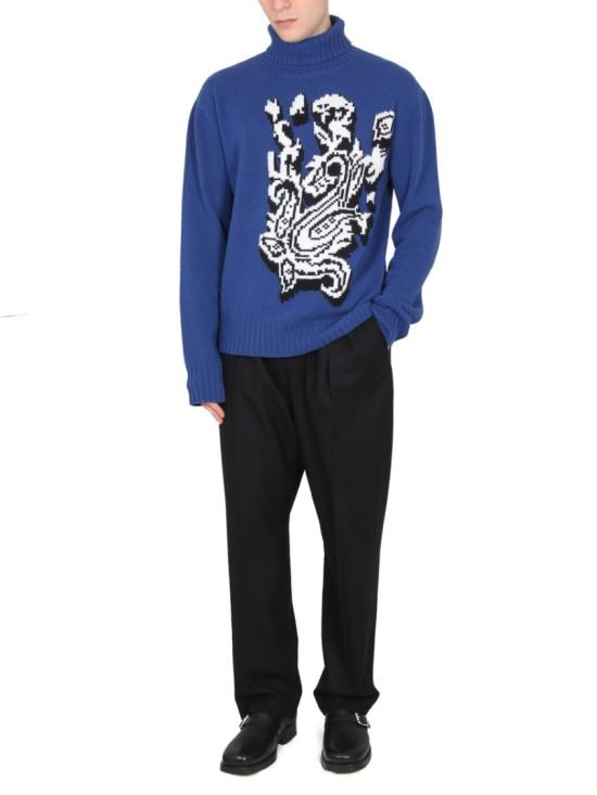 에트로 터틀넥 1N870 97710202 Blue - ETRO