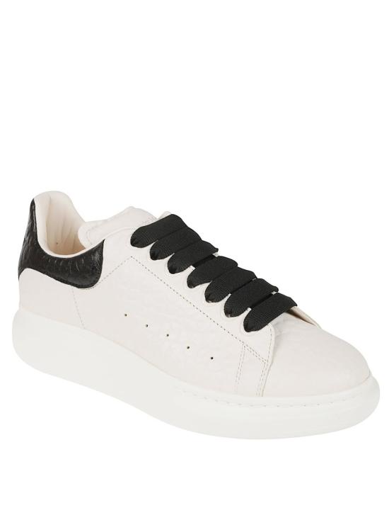 25SS 알렉산더 맥퀸 오버사이즈 레더 스니커즈 807881WHADP9062 Neutrals - ALEXANDER MCQUEEN
