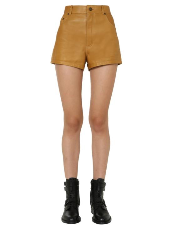  생로랑 숏팬츠 561313 Y5OA29602 Brown